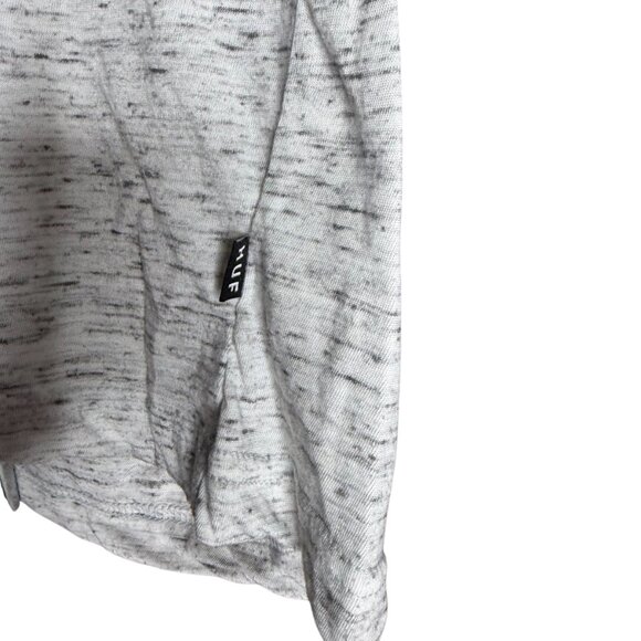 HUF burnout tee gray size small - Picture 2 of 4